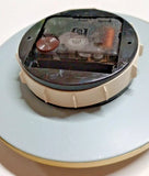 Premium Quality Large Clock Insert 6-1/4" Metal Housing/Glass Lens