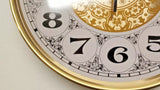 Premium Quality Large Clock Insert 6-1/4" Metal Housing/Glass Lens