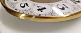 Premium Quality Large Clock Insert 6-1/4" Metal Housing/Glass Lens