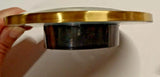 Premium Quality Large Clock Insert 6-1/4" Metal Housing/Glass Lens