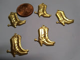 Brass Western Boots sku#62325