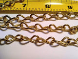 Brass Plated Chain 16 Gauge sku#CHAIN16