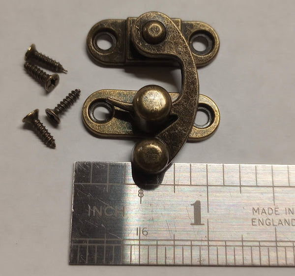 Swing Catch 1-1/8" wide sku#24743 Antique
