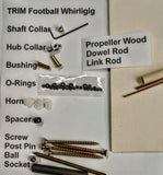 Football Whirligig Plan sku#574