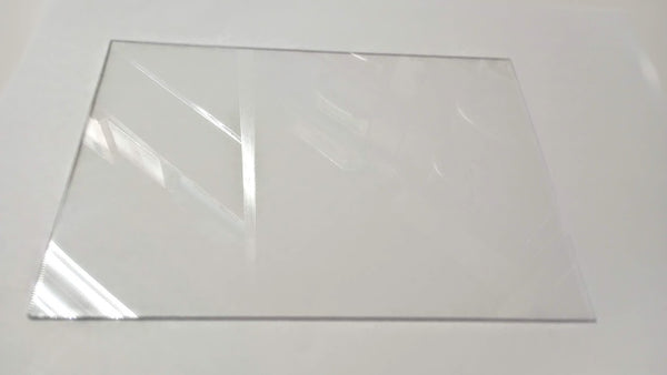 Clear Styrene Plastic 5" x 7" sku# 93009