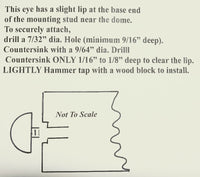 Eye 3/4" sku#OE7