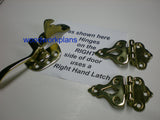Ice Box Hardware sku#615055<br> 1 RIGHT Hand Latch / 2Hinges