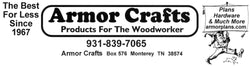 Woodworking Plans & Supply by Armor Crafts