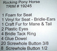 Rocking Pony Horse #245