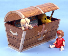 Pirate's Chest Toy Box PLAN sku#258