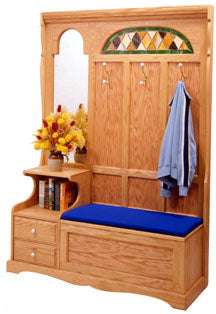Hall Butler Bench Plan sku 33118 – Woodworking Plans & Supply by Armor ...