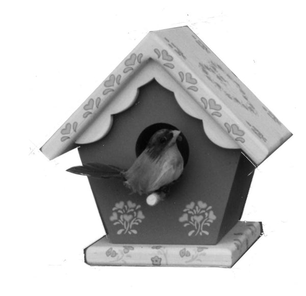 Decorative Mini Birdhouse Plan