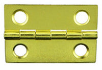Brass Plated Hinge 1" x 1-1/2" sku#78035