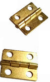 Brass Plated Hinge 3/4" x 5/8" sku#78050