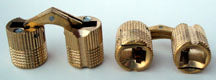 Brass Cylinder Hinges