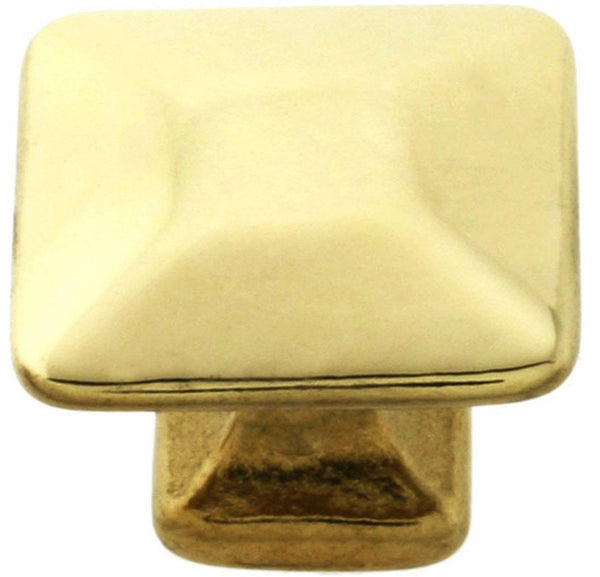 Solid Brass Pyramid Knobs for mission/Stickley furniture.